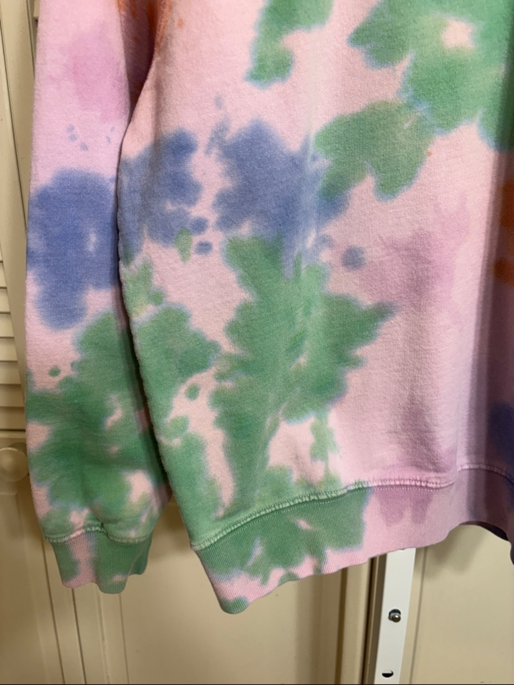 Clare V. Amber Tie-Dye Pullover Multicolor Sweatshirt XS - Picture 8 of 16